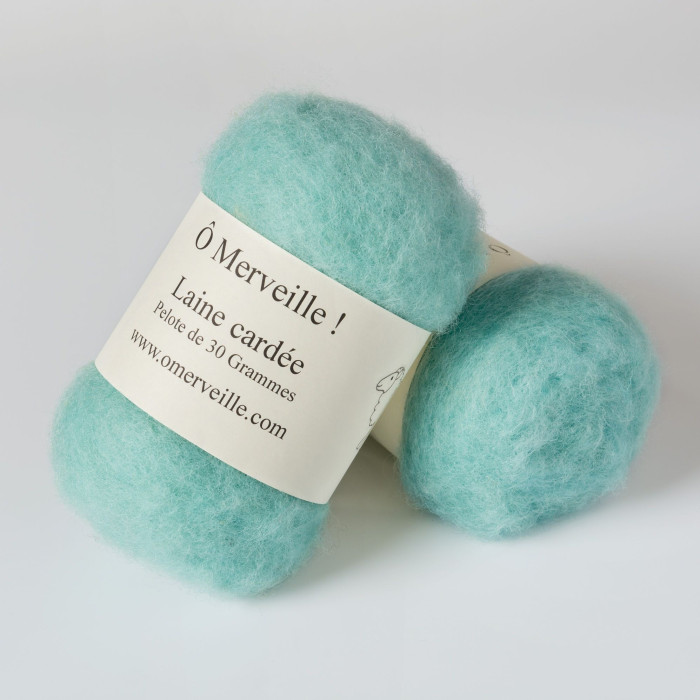 Carded wool mint
