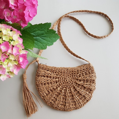 Braided fiber bag