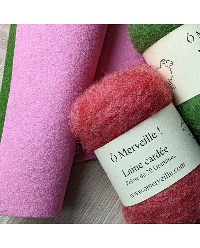 Longe En Laine Bicolore – Blanc Et Rouge – Authentique De Mongolie – Neuve