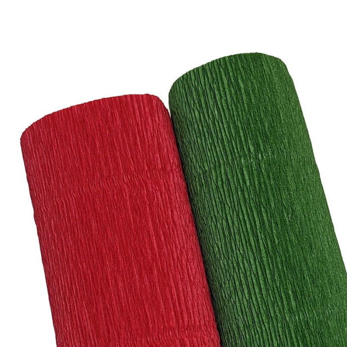 Crêpepapier - Rood 989 - 25 cm x 1,25 m - 140 g