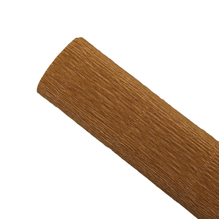 Papier crépon - Caramel 967 - 25 cm x 1,25 m - 140 g