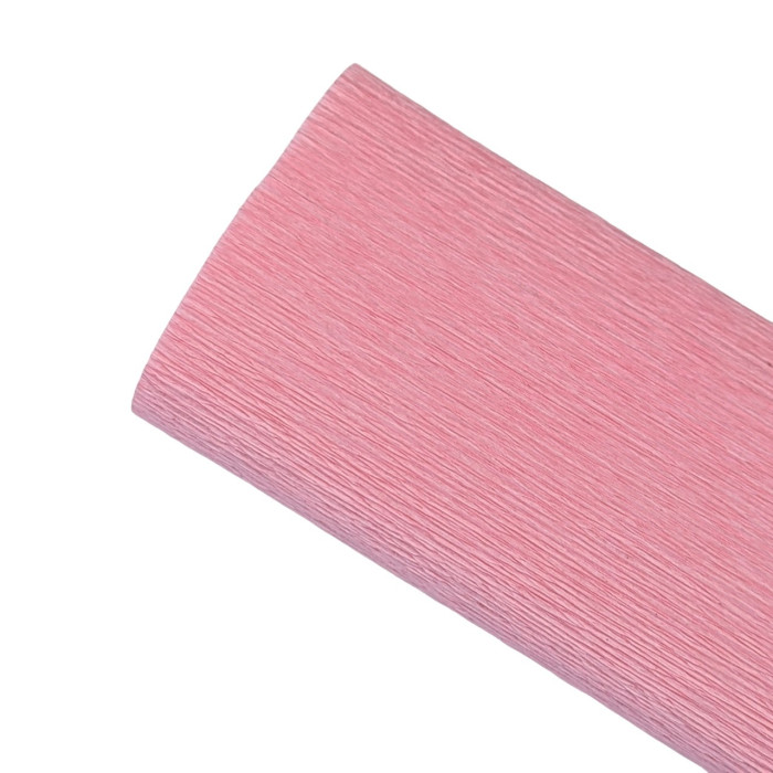 Papier crépon 90g - Rose bonbon 384 - 25 cm x 1,50 m