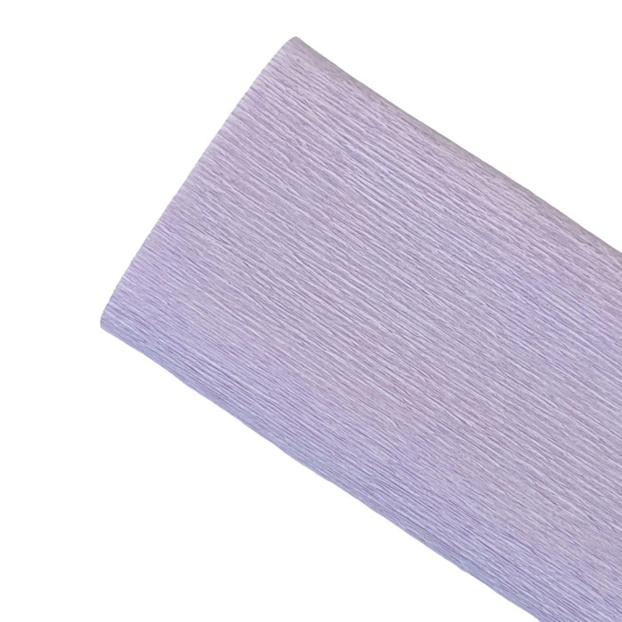Crepe paper 90g - Lilac 378 - 25 cm x 1.50 m