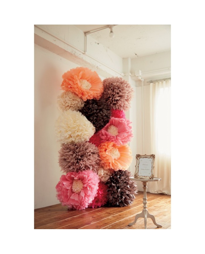 Giant Paper Flowers - MEGU (Petal Design)