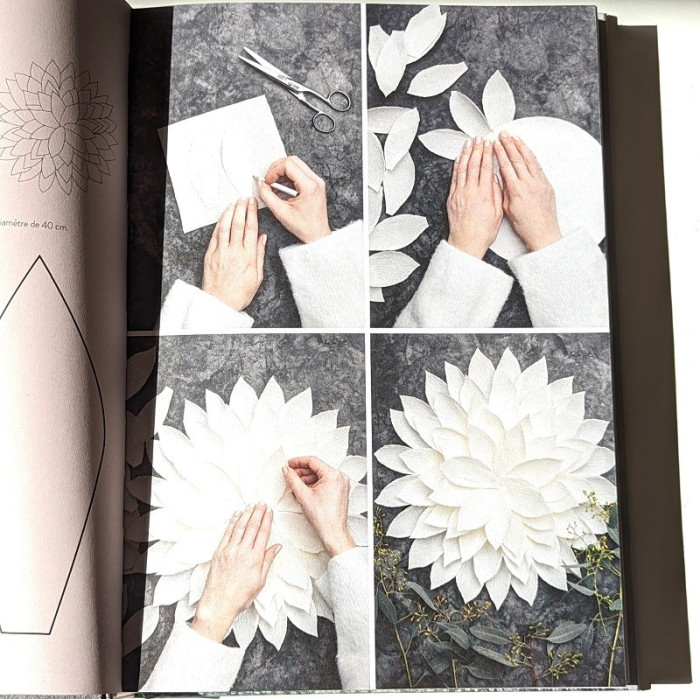 Book Stars & ice crystals in paper: interior decoration by cutting and folding