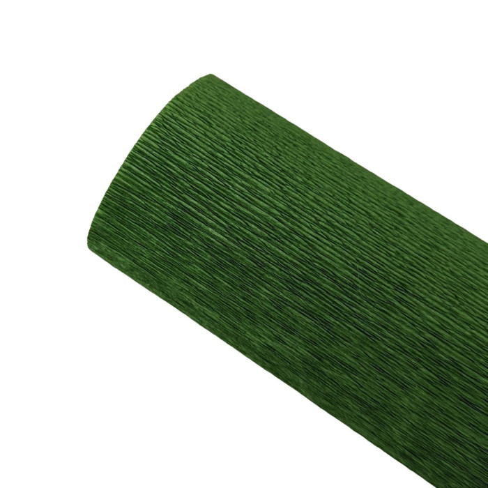 Papier crépon 90g - Vert feuille 367 - 25 cm x 1,50 m