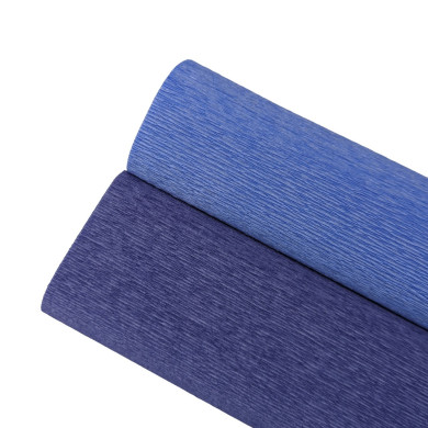 90g crepe paper - periwinkle blue 394 - 25 cm x 1.50 m