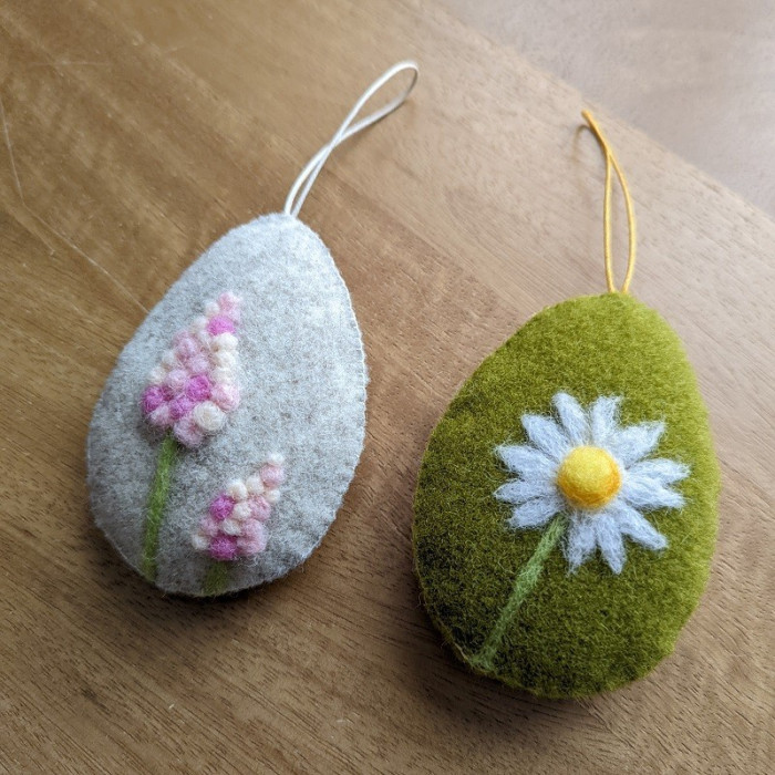 Felted Easter egg workshop - Tuesday March 12, 2 p.m.