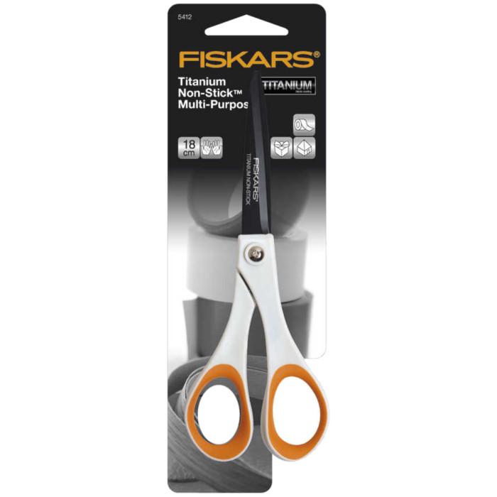Fiskars Titanium Non-stick scissors, ambidextrous 18 cm