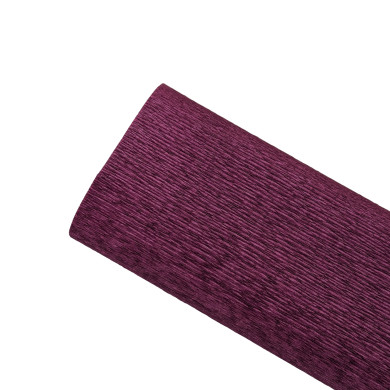 90g crepe paper - Burgundy red 362 - 25 cm x 1.50 m