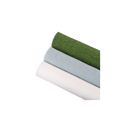 Papier crépon - Bleu céladon 621 - 25 cm x 1,25 m - 140 g