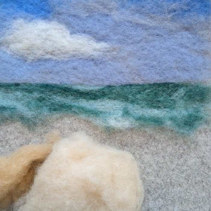 copy of Felted landscape painting workshop - Tuesday March 5, 2 p.m.