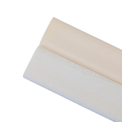 Crêpepapier 90g - Wit 350 - 25 cm x 1,50 m