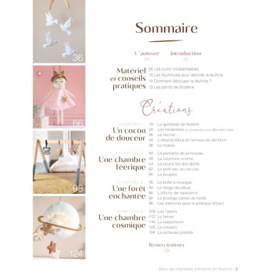 Déco de chambres d'enfants en feutrine - Léa Louvet - Editions de Saxe