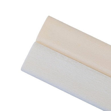 kopie van crêpepapier 90g - Ecru 352 - 25 cm x 1,50 m