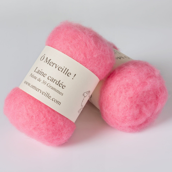 Malabar carded wool 50g bag SECOND CHOICE