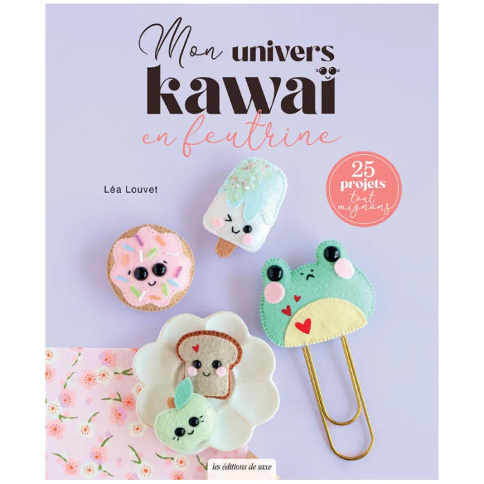 My Kawaii World felt book by Léa Louvet