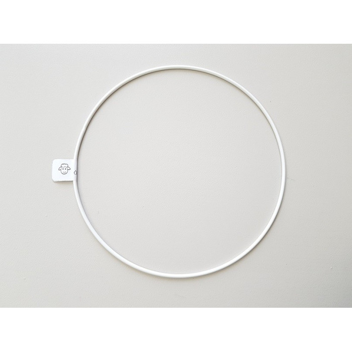 SECOND CHOIX Cercle en métal 30 cm pour couronne et attrape-rêves