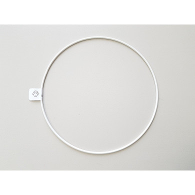 SECOND CHOIX Cercle en métal 30 cm pour couronne et attrape-rêves