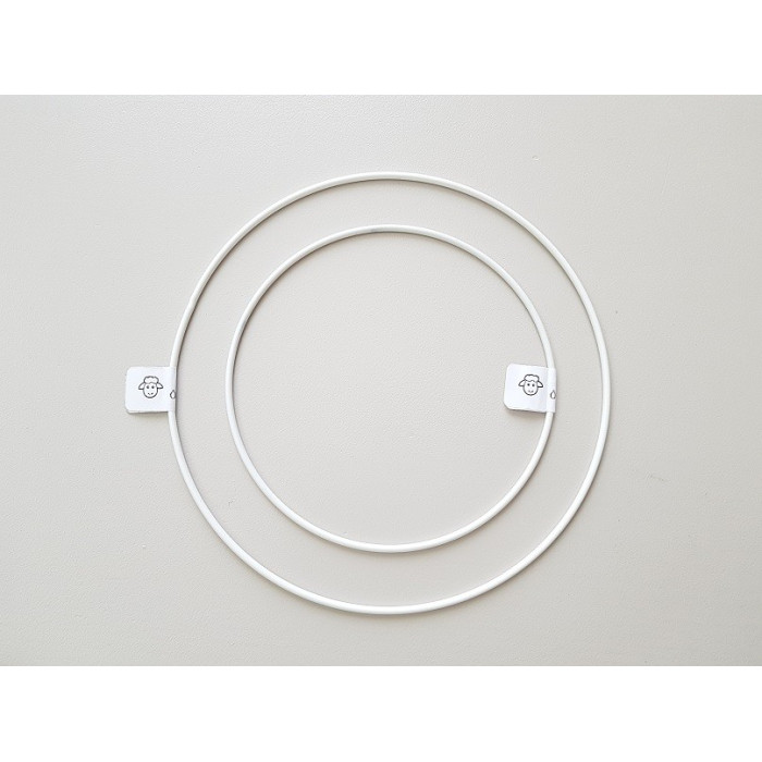 SECOND CHOIX Cercle en métal 30 cm pour couronne et attrape-rêves