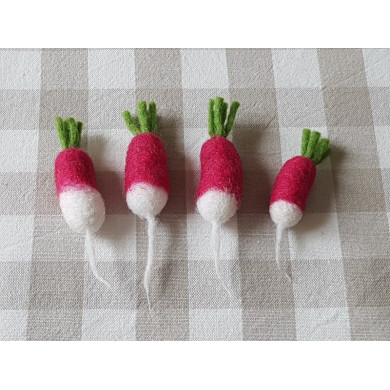Felted Vegetable Workshop - Monday, July 7 from 2 p.m. to 5 p.m.