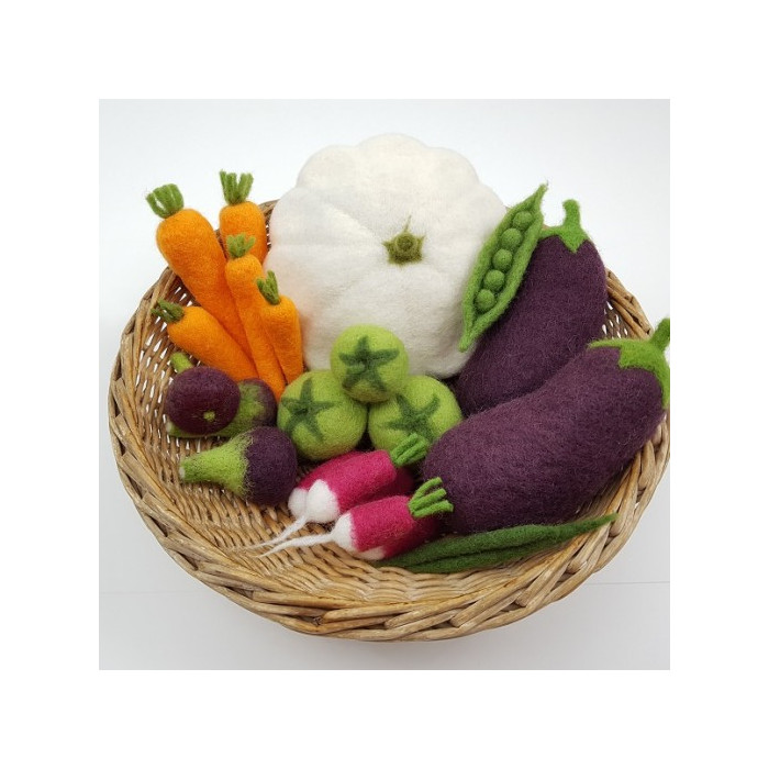 Felted Vegetable Workshop - Monday, July 7 from 2 p.m. to 5 p.m.