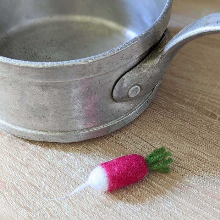 Felted Vegetable Workshop - Monday, July 7 from 2 p.m. to 5 p.m.