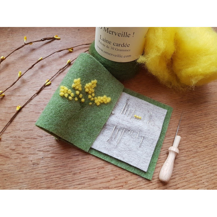 copy of PROMO Coupon of mottled sand wool felt 38 x 154 cm (1)