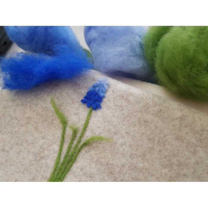 copy of PROMO Coupon of mottled sand wool felt 38 x 154 cm (1)