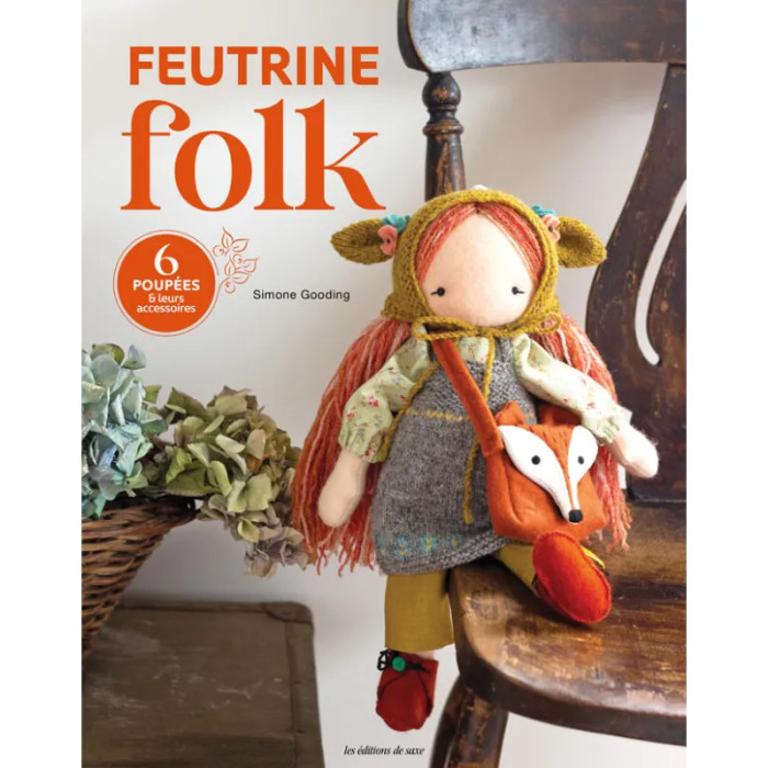 Livre Feutrine Folk de Simone Gooding