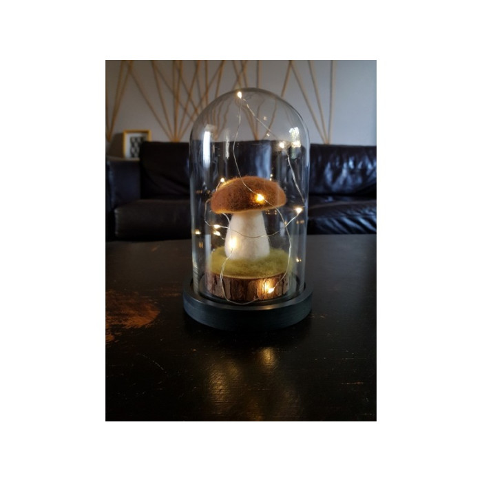 Guirlande lumineuse 10 micro LED couleur blanc chaud pour vos décorations de Noël