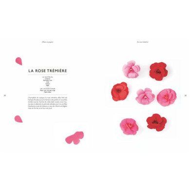 Livre Atelier de fleurs en papier Marabout