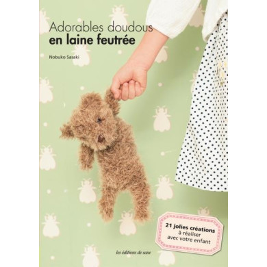 Schattige knuffels van gevilte wol